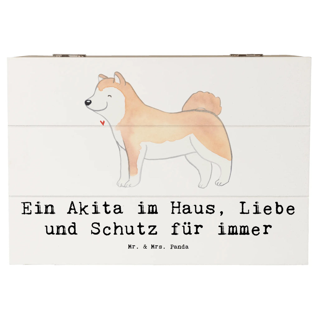Holzkiste Akita Inu Liebe Geschenkbox, XXL, Erinnerungsbox, Erinnerungskiste, Truhe, Schatzkiste, Schatulle, Geschenkdose, Aufbewahrungsbox, Dekokiste, Holzkiste, Kiste, Hund, Hunderasse, Rassehund, Hundebesitzer, Geschenk, Tierfreund, Schenken, Welpe