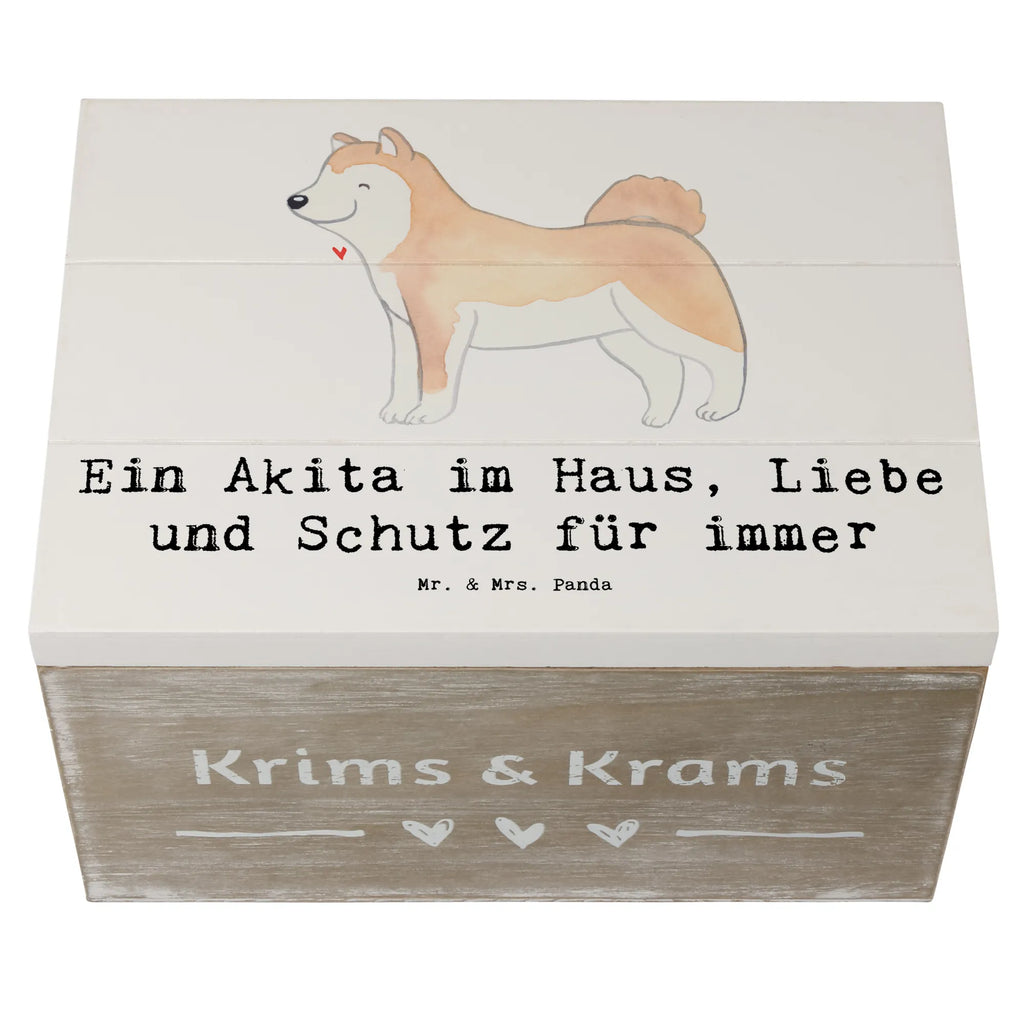 Holzkiste Akita Inu Liebe Geschenkbox, XXL, Erinnerungsbox, Erinnerungskiste, Truhe, Schatzkiste, Schatulle, Geschenkdose, Aufbewahrungsbox, Dekokiste, Holzkiste, Kiste, Hund, Hunderasse, Rassehund, Hundebesitzer, Geschenk, Tierfreund, Schenken, Welpe