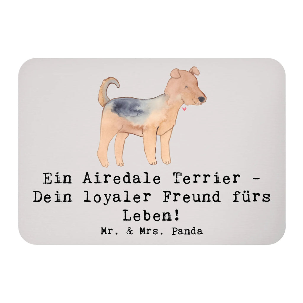 Magnet Airedale Terrier Souvenir Magnet, Notiz Magnet, Kühlschrankmagnet, Motivmagnete, Kühlschrank Dekoration, Pinnwandmagnet, Whiteboard Magnet, Dekomagnet, Hund, Hunderasse, Rassehund, Hundebesitzer, Geschenk, Tierfreund, Schenken, Welpe