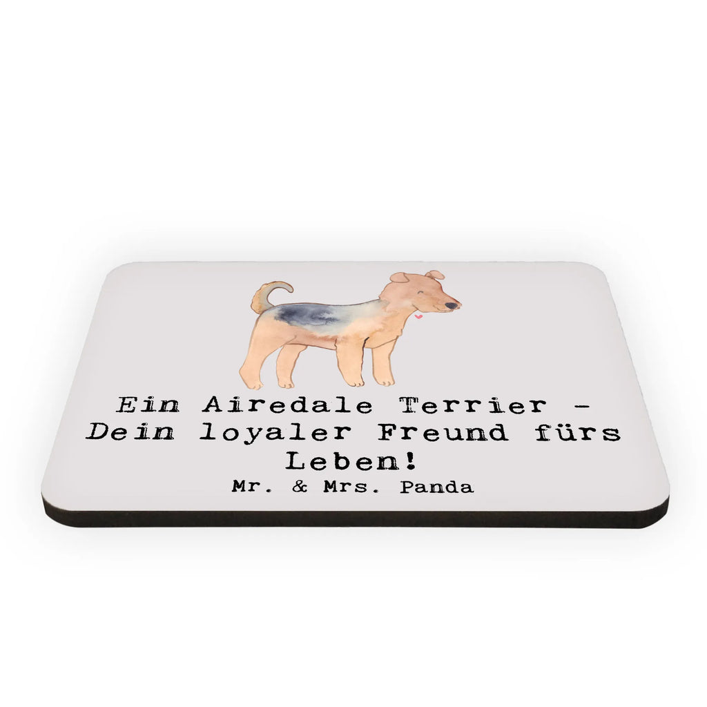 Magnet Airedale Terrier Souvenir Magnet, Notiz Magnet, Kühlschrankmagnet, Motivmagnete, Kühlschrank Dekoration, Pinnwandmagnet, Whiteboard Magnet, Dekomagnet, Hund, Hunderasse, Rassehund, Hundebesitzer, Geschenk, Tierfreund, Schenken, Welpe