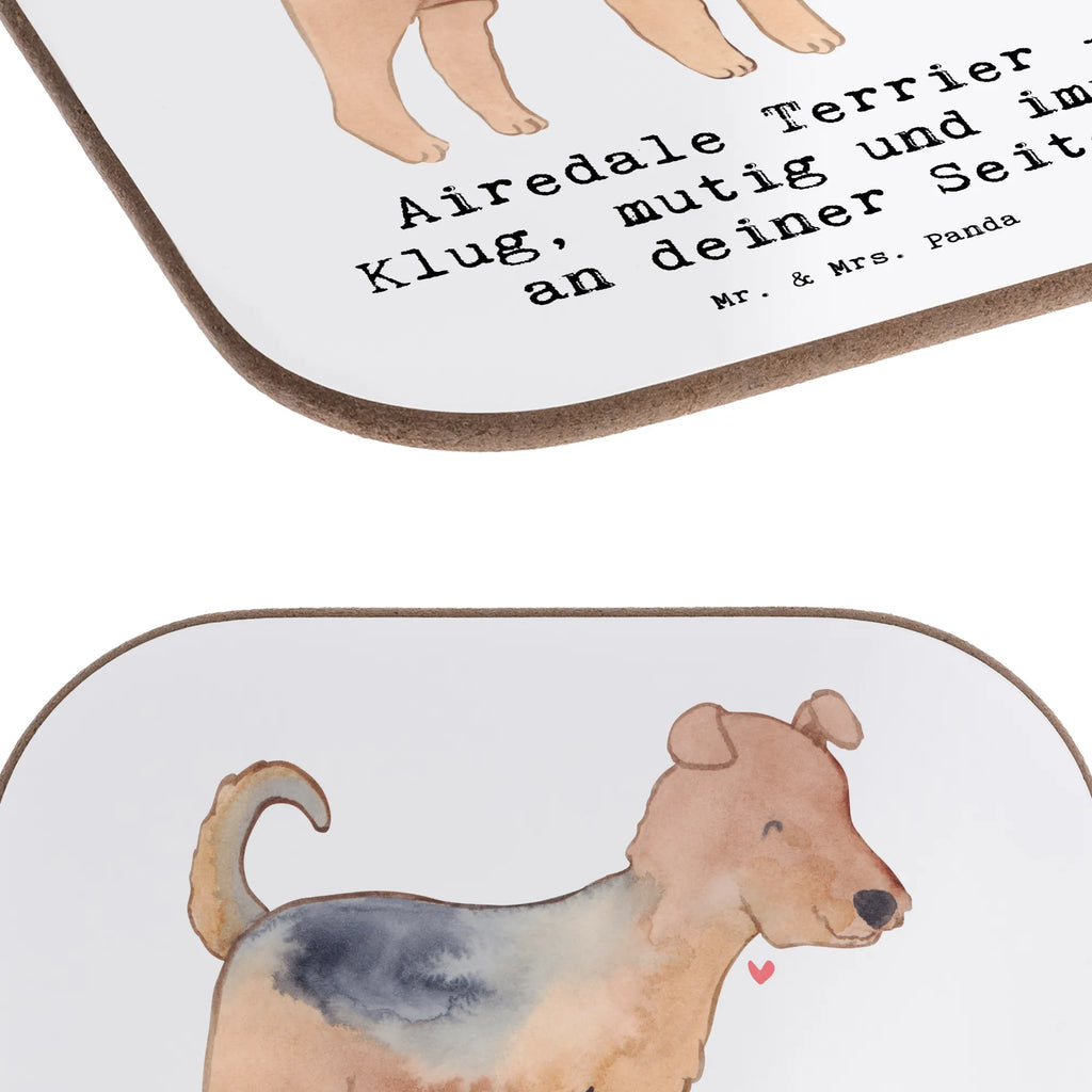 Square coaster Airedale Terrier - Klug, mutig und immer an deiner Seite Untersetzer Gläser, Untersetzer für Gläser, Holzuntersetzer, Getränkeuntersetzer, Korkuntersetzer, Untersetzer aus Holz, Untersetzer Design, Glasuntersetzer, Bierdeckel, Untersetzer, Untersetzer Holz, Tassen Untersetzer, Hund, Hunderasse, Rassehund, Hundebesitzer, Geschenk, Tierfreund, Schenken, Welpe