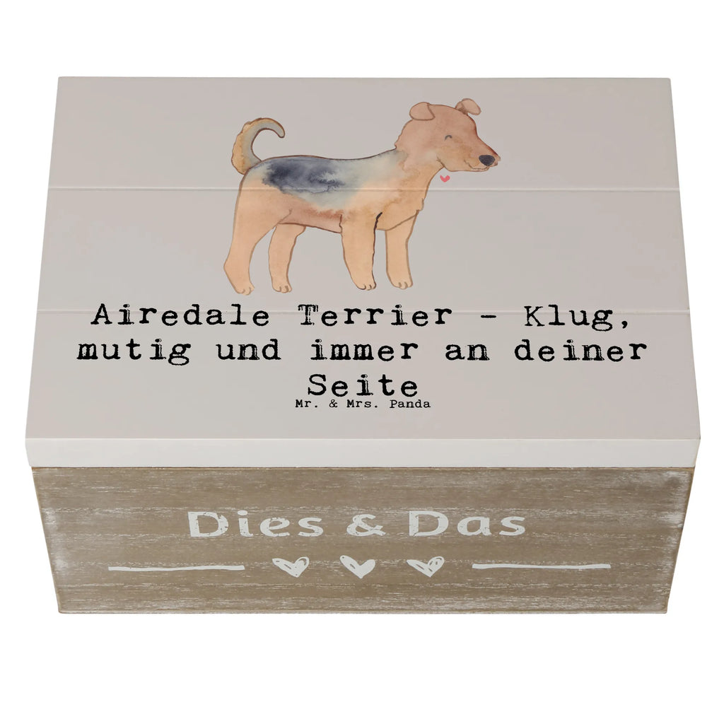 Holzkiste Airedale Terrier Geschenkdose, Dekokiste, XXL, Erinnerungskiste, Schatzkiste, Holzkiste, Schatulle, Aufbewahrungsbox, Erinnerungsbox, Truhe, Kiste, Geschenkbox, Hund, Hunderasse, Rassehund, Hundebesitzer, Geschenk, Tierfreund, Schenken, Welpe