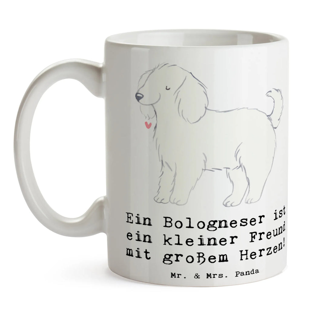 Mug Ein Bologneser ist ein kleiner Freund mit großem Herzen! Teetasse, Porzellantasse, Keramiktasse, Tasse mit Zitaten, Tasse, Bürotasse, Kaffeetasse, Tasse mit Motiven, Geschenktasse, Hund, Hunderasse, Rassehund, Hundebesitzer, Geschenk, Tierfreund, Schenken, Welpe