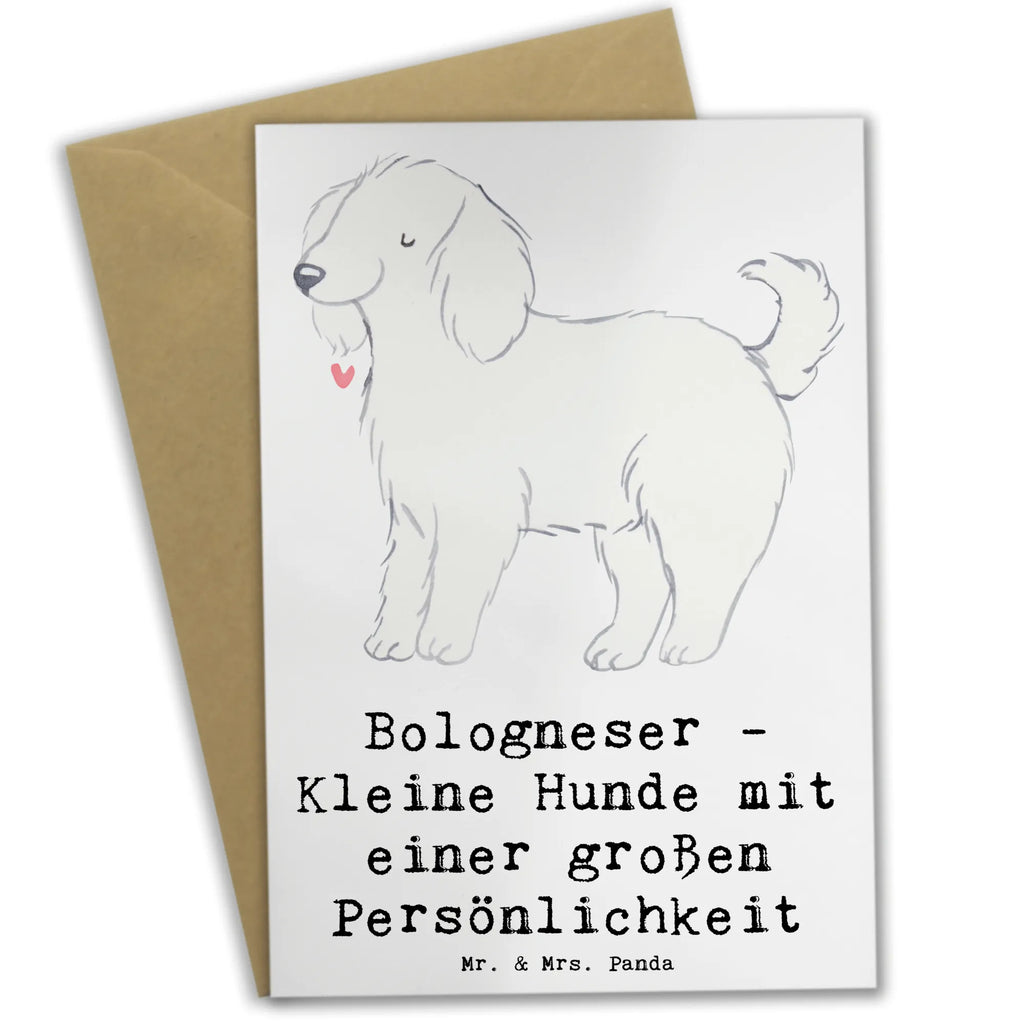Greetings card Bologneser - Kleine Hunde mit einer großen Persönlichkeit Grußkarte, Glückwunschkarte, Ansichtskarten, Karte, Geburtstagskarte, Klappkarte, Einladungskarte, Hochzeitskarte, Hund, Hunderasse, Rassehund, Hundebesitzer, Geschenk, Tierfreund, Schenken, Welpe