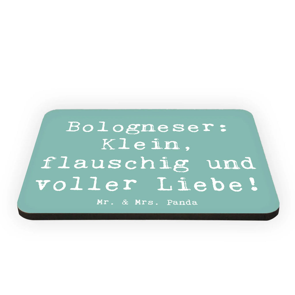 Magnet Saying Bologneser: Klein, flauschig und voller Liebe! Notiz Magnet, Whiteboard Magnet, Pinnwandmagnet, Dekomagnet, Motivmagnete, Souvenir Magnet, Kühlschrankmagnet, Kühlschrank Dekoration, Hund, Hunderasse, Rassehund, Hundebesitzer, Geschenk, Tierfreund, Schenken, Welpe
