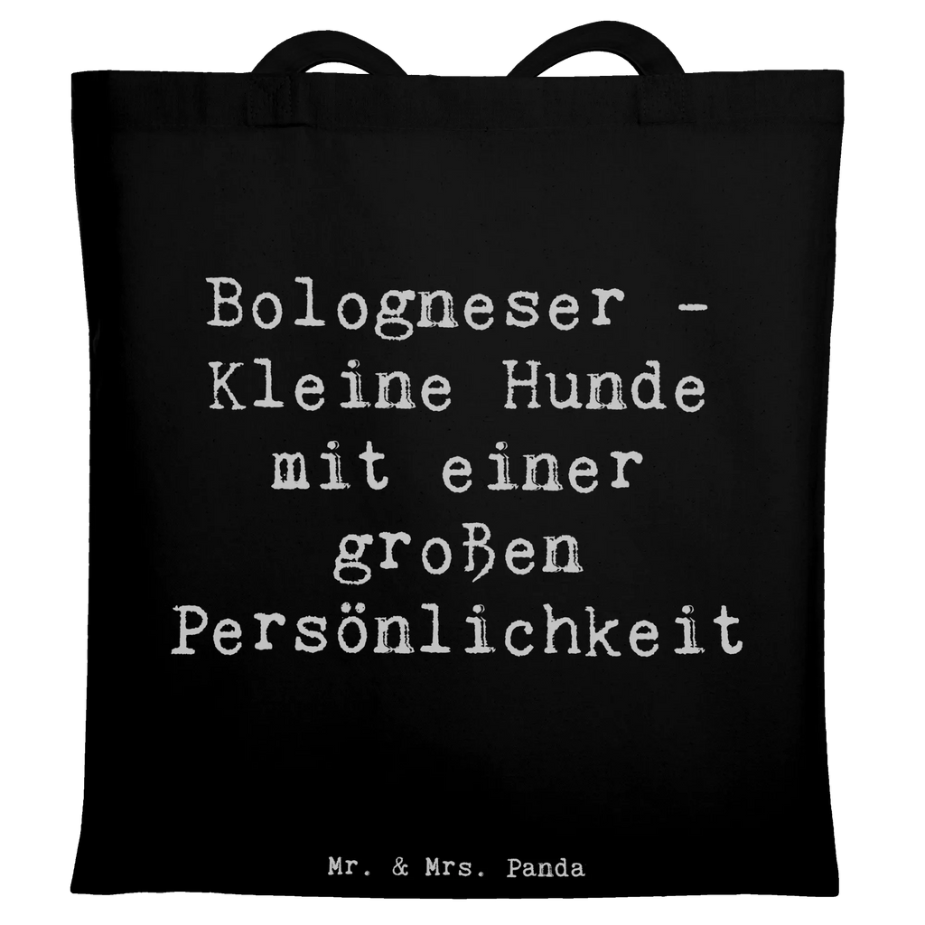 Tote bag Saying Bologneser - Kleine Hunde mit einer großen Persönlichkeit Jutebeutel, Stoffbeutel, Umhängetasche, Stofftasche, Beuteltasche, Tasche, Shopper, Einkaufstasche, Laptoptasche, Jutetasche, Einkaufstüte, Badetasche, Tragetasche, Schultertasche, Strandtasche, Beutel, Hund, Hunderasse, Rassehund, Hundebesitzer, Geschenk, Tierfreund, Schenken, Welpe