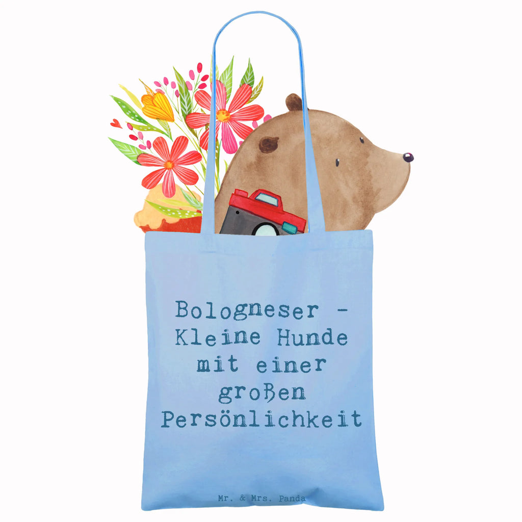 Tote bag Saying Bologneser - Kleine Hunde mit einer großen Persönlichkeit Jutebeutel, Stoffbeutel, Umhängetasche, Stofftasche, Beuteltasche, Tasche, Shopper, Einkaufstasche, Laptoptasche, Jutetasche, Einkaufstüte, Badetasche, Tragetasche, Schultertasche, Strandtasche, Beutel, Hund, Hunderasse, Rassehund, Hundebesitzer, Geschenk, Tierfreund, Schenken, Welpe
