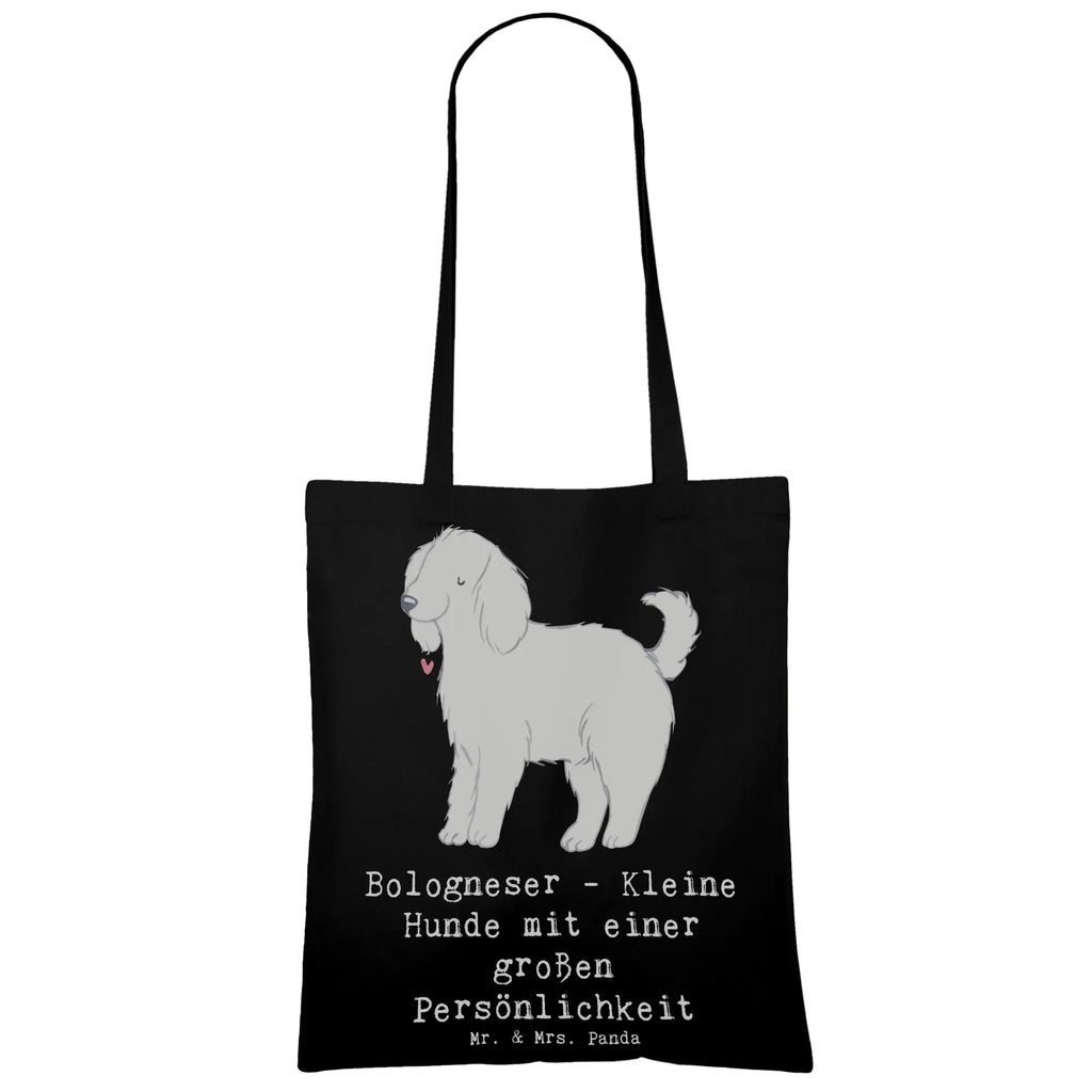 Tote bag Bologneser - Kleine Hunde mit einer großen Persönlichkeit Strandtasche, Schultertasche, Einkaufstüte, Stofftasche, Stoffbeutel, Jutebeutel, Tasche, Umhängetasche, Shopper, Beutel, Laptoptasche, Jutetasche, Badetasche, Einkaufstasche, Beuteltasche, Tragetasche, Hund, Hunderasse, Rassehund, Hundebesitzer, Geschenk, Tierfreund, Schenken, Welpe
