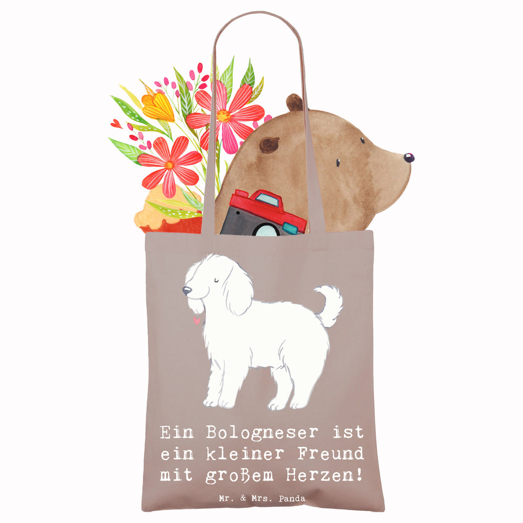Tote bag Ein Bologneser ist ein kleiner Freund mit großem Herzen! Einkaufstüte, Laptoptasche, Jutetasche, Tasche, Einkaufstasche, Schultertasche, Jutebeutel, Tragetasche, Shopper, Beuteltasche, Stofftasche, Beutel, Stoffbeutel, Umhängetasche, Strandtasche, Badetasche, Hund, Hunderasse, Rassehund, Hundebesitzer, Geschenk, Tierfreund, Schenken, Welpe