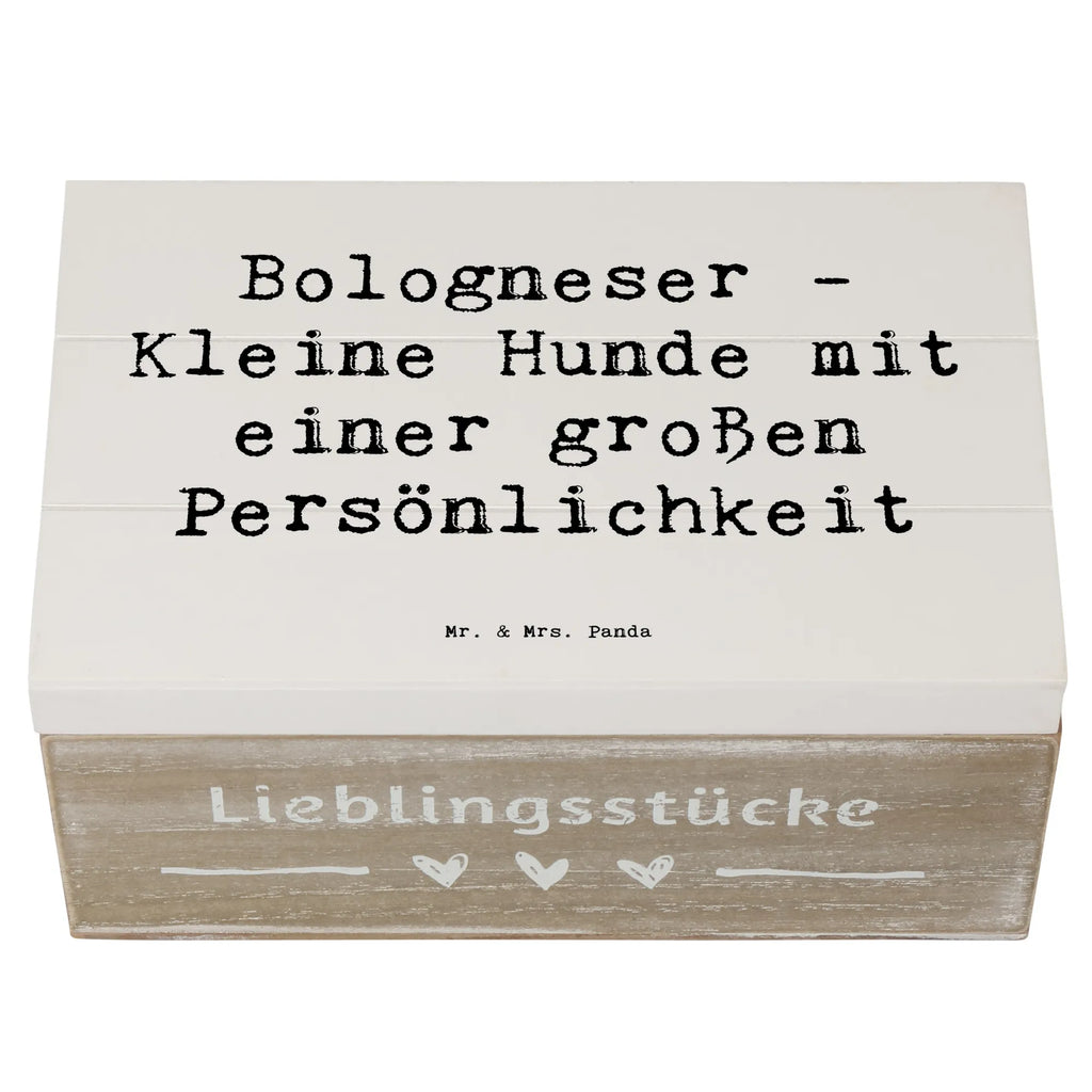 Holzkiste Spruch Bologneser Charakterstark Erinnerungskiste, Geschenkdose, Schatzkiste, Aufbewahrungsbox, Geschenkbox, Truhe, XXL, Erinnerungsbox, Kiste, Holzkiste, Schatulle, Dekokiste, Hund, Hunderasse, Rassehund, Hundebesitzer, Geschenk, Tierfreund, Schenken, Welpe