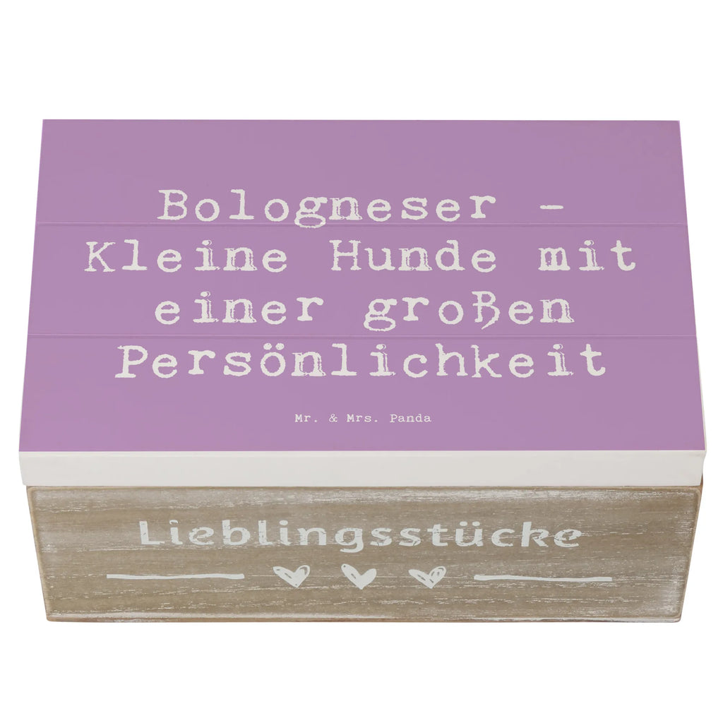 Holzkiste Spruch Bologneser Charakterstark Erinnerungskiste, Geschenkdose, Schatzkiste, Aufbewahrungsbox, Geschenkbox, Truhe, XXL, Erinnerungsbox, Kiste, Holzkiste, Schatulle, Dekokiste, Hund, Hunderasse, Rassehund, Hundebesitzer, Geschenk, Tierfreund, Schenken, Welpe