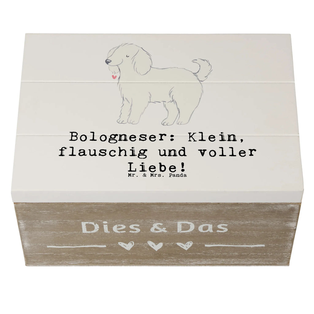 Holzkiste Bologneser Liebe XXL, Aufbewahrungsbox, Erinnerungsbox, Dekokiste, Erinnerungskiste, Geschenkdose, Holzkiste, Schatulle, Truhe, Schatzkiste, Kiste, Geschenkbox, Hund, Hunderasse, Rassehund, Hundebesitzer, Geschenk, Tierfreund, Schenken, Welpe