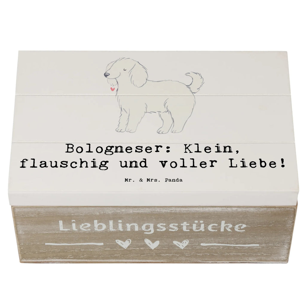 Holzkiste Bologneser Liebe XXL, Aufbewahrungsbox, Erinnerungsbox, Dekokiste, Erinnerungskiste, Geschenkdose, Holzkiste, Schatulle, Truhe, Schatzkiste, Kiste, Geschenkbox, Hund, Hunderasse, Rassehund, Hundebesitzer, Geschenk, Tierfreund, Schenken, Welpe