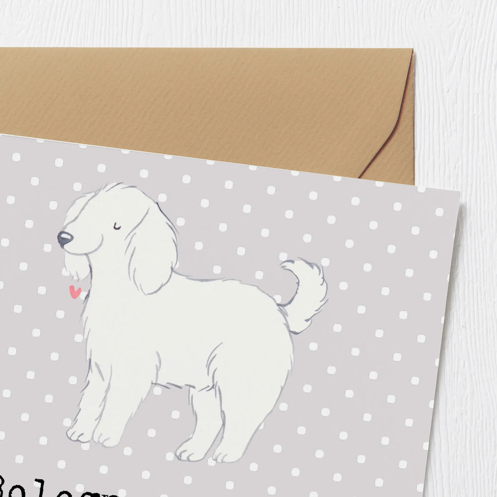 Deluxe Card Bologneser: Der charmante Begleiter mit Herz und Seele. Karte, Hochzeitskarte, Einladungskarte, Hochwertige Grußkarte, Grußkarte, Glückwunschkarte, Geburtstagskarte, Klappkarte, Hochwertige Klappkarte, Hund, Hunderasse, Rassehund, Hundebesitzer, Geschenk, Tierfreund, Schenken, Welpe