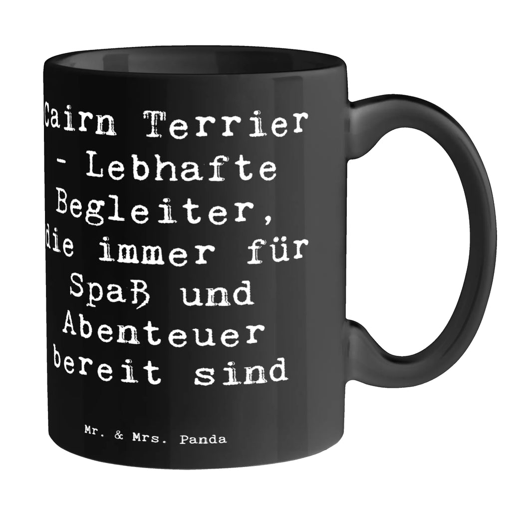 Tasse Spruch Cairn Terrier Begleiter Keramiktasse, Tasse, Bürotasse, Teetasse, Tasse mit Motiven, Kaffeetasse, Geschenktasse, Tasse mit Zitaten, Porzellantasse, Hund, Hunderasse, Rassehund, Hundebesitzer, Geschenk, Tierfreund, Schenken, Welpe