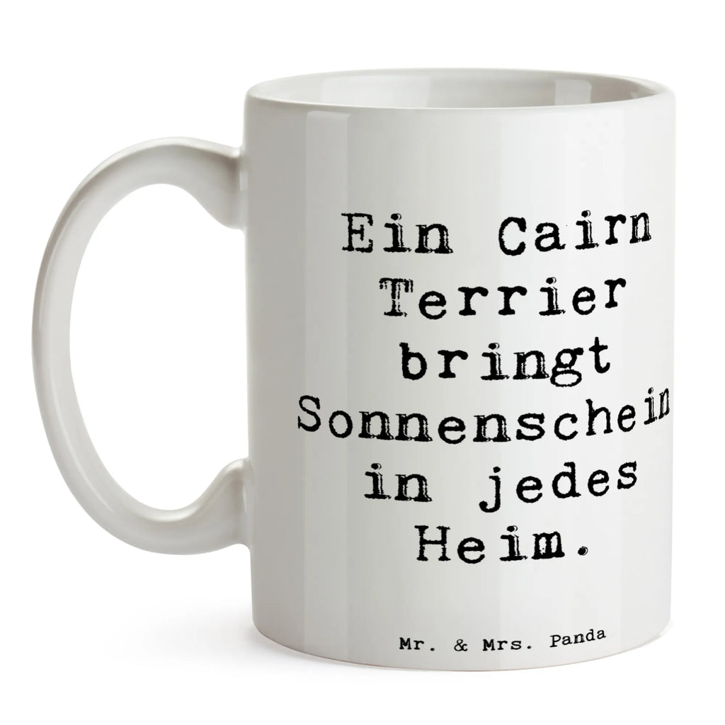 Tasse Spruch Cairn Terrier Glück Porzellantasse, Bürotasse, Tasse, Tasse mit Motiven, Keramiktasse, Tasse mit Zitaten, Kaffeetasse, Geschenktasse, Teetasse, Hund, Hunderasse, Rassehund, Hundebesitzer, Geschenk, Tierfreund, Schenken, Welpe