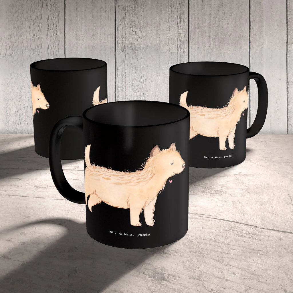 Tasse Mutiger Cairn Terrier Bürotasse, Kaffeetasse, Tasse, Porzellantasse, Geschenktasse, Tasse mit Zitaten, Tasse mit Motiven, Teetasse, Keramiktasse, Hund, Hunderasse, Rassehund, Hundebesitzer, Geschenk, Tierfreund, Schenken, Welpe