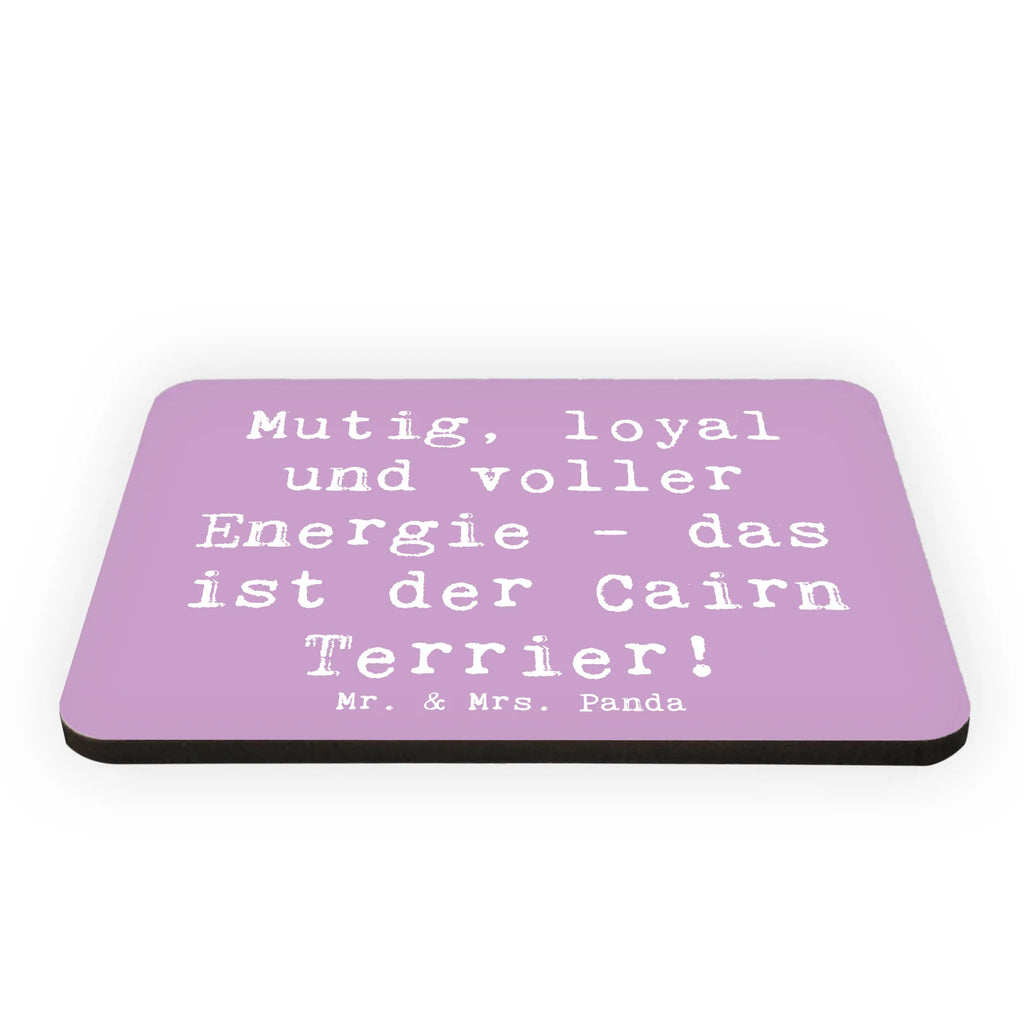 Magnet Spruch Mutiger Cairn Terrier Souvenir Magnet, Motivmagnete, Dekomagnet, Kühlschrank Dekoration, Whiteboard Magnet, Pinnwandmagnet, Notiz Magnet, Kühlschrankmagnet, Hund, Hunderasse, Rassehund, Hundebesitzer, Geschenk, Tierfreund, Schenken, Welpe