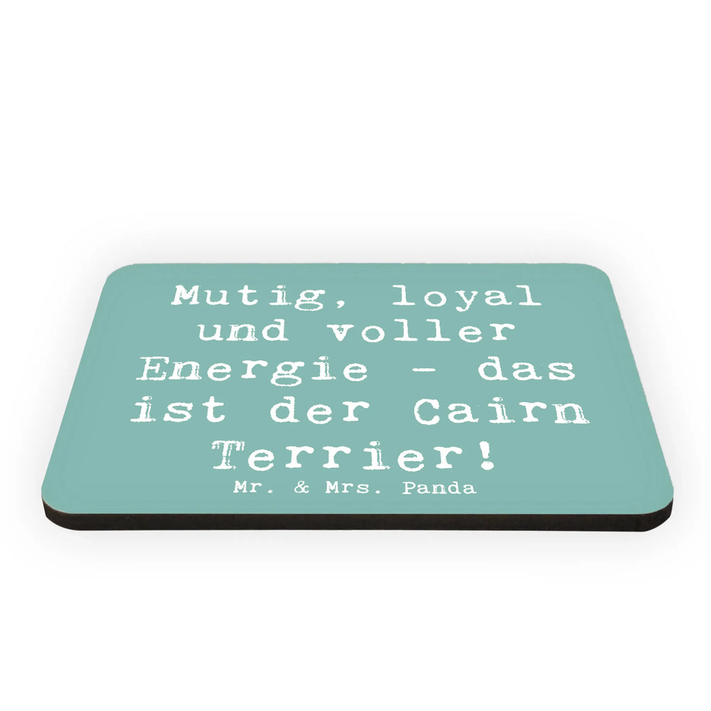 Magnet Spruch Mutiger Cairn Terrier Souvenir Magnet, Motivmagnete, Dekomagnet, Kühlschrank Dekoration, Whiteboard Magnet, Pinnwandmagnet, Notiz Magnet, Kühlschrankmagnet, Hund, Hunderasse, Rassehund, Hundebesitzer, Geschenk, Tierfreund, Schenken, Welpe