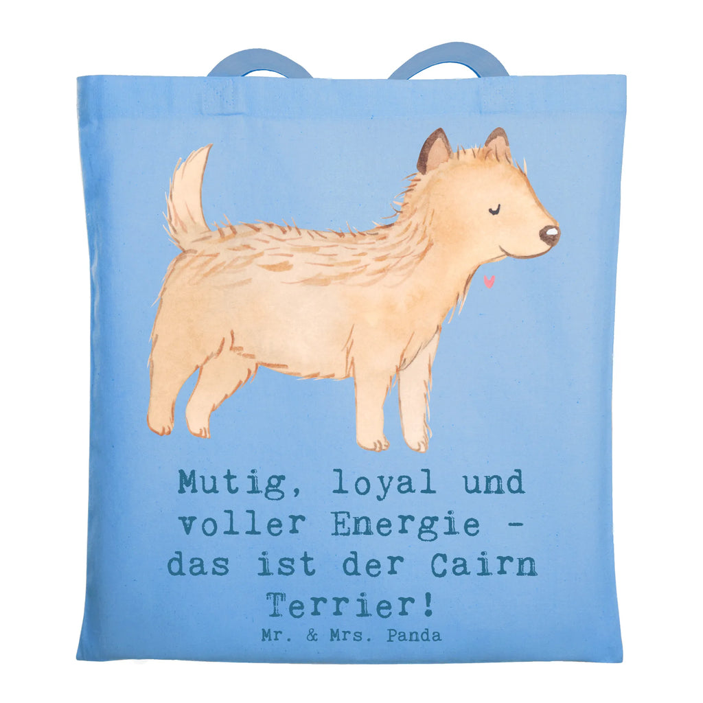 Tote bag Mutig, loyal und voller Energie - das ist der Cairn Terrier! Beutel, Stoffbeutel, Jutebeutel, Einkaufstasche, Jutetasche, Schultertasche, Laptoptasche, Umhängetasche, Tragetasche, Stofftasche, Einkaufstüte, Shopper, Beuteltasche, Strandtasche, Tasche, Badetasche, Hund, Hunderasse, Rassehund, Hundebesitzer, Geschenk, Tierfreund, Schenken, Welpe
