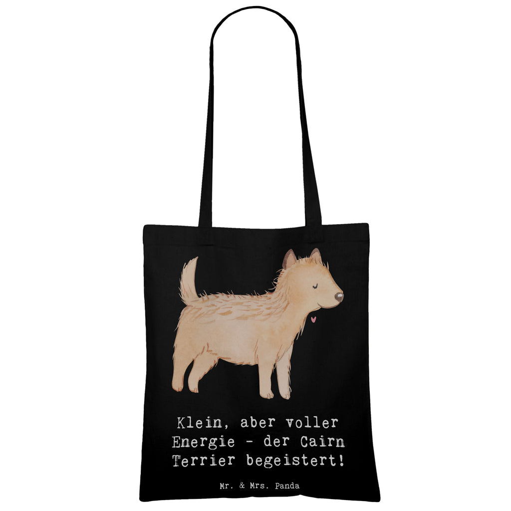 Tote bag Klein, aber voller Energie - der Cairn Terrier begeistert! Einkaufstasche, Umhängetasche, Laptoptasche, Beuteltasche, Tasche, Strandtasche, Stoffbeutel, Stofftasche, Schultertasche, Jutetasche, Shopper, Einkaufstüte, Tragetasche, Badetasche, Beutel, Jutebeutel, Hund, Hunderasse, Rassehund, Hundebesitzer, Geschenk, Tierfreund, Schenken, Welpe