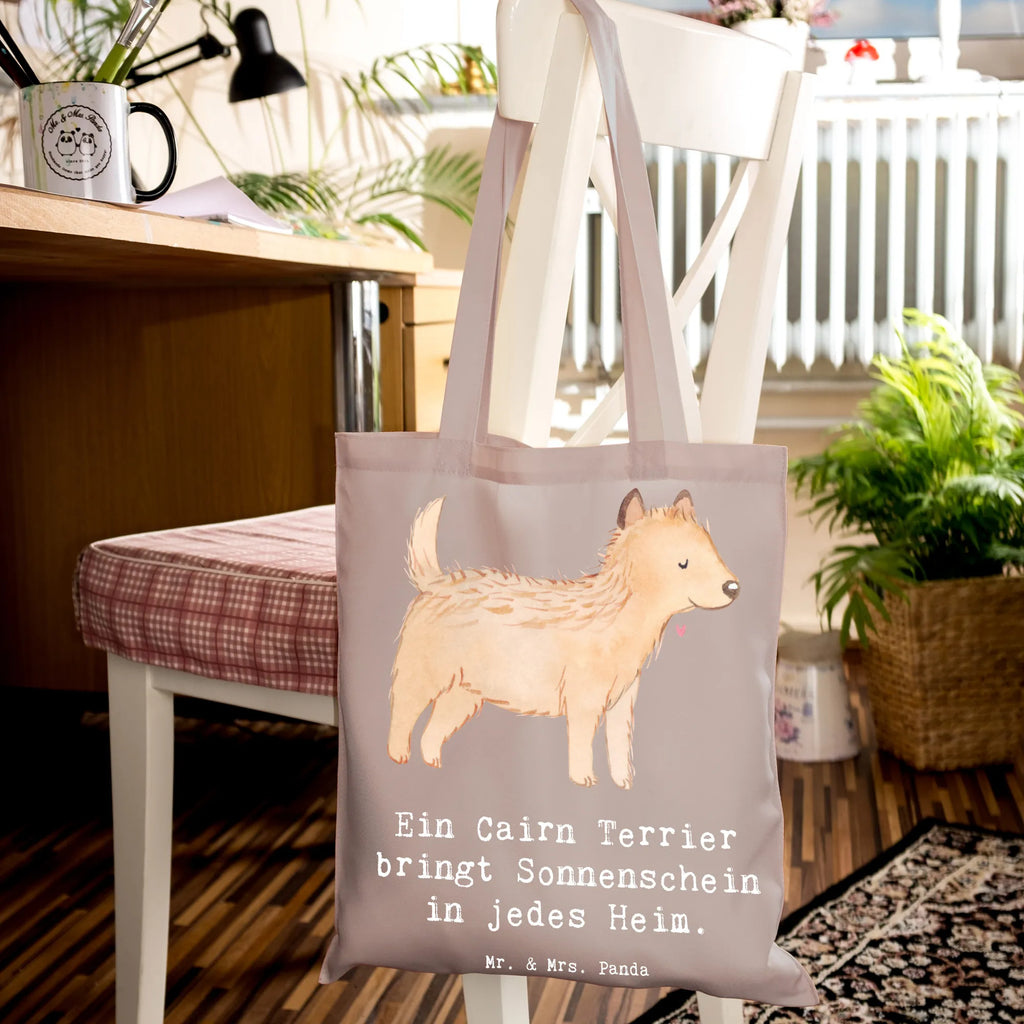 Tragetasche Cairn Terrier Glück Beuteltasche, Umhängetasche, Stoffbeutel, Beutel, Jutebeutel, Stofftasche, Jutetasche, Tasche, Schultertasche, Shopper, Laptoptasche, Einkaufstüte, Strandtasche, Einkaufstasche, Badetasche, Tragetasche, Hund, Hunderasse, Rassehund, Hundebesitzer, Geschenk, Tierfreund, Schenken, Welpe