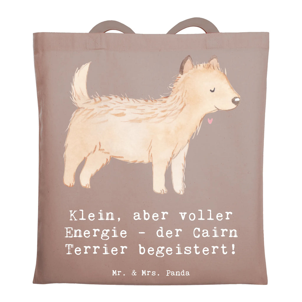 Tote bag Klein, aber voller Energie - der Cairn Terrier begeistert! Einkaufstasche, Umhängetasche, Laptoptasche, Beuteltasche, Tasche, Strandtasche, Stoffbeutel, Stofftasche, Schultertasche, Jutetasche, Shopper, Einkaufstüte, Tragetasche, Badetasche, Beutel, Jutebeutel, Hund, Hunderasse, Rassehund, Hundebesitzer, Geschenk, Tierfreund, Schenken, Welpe