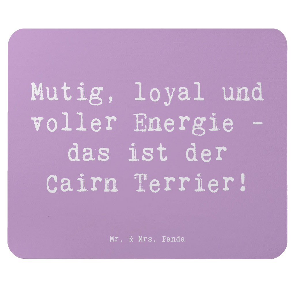Mouse mat Saying Mutig, loyal und voller Energie - das ist der Cairn Terrier! Mauspad, Büroausstattung, Arbeitszimmer, Designer Mauspad, Mousepad, Mausunterlage, Einzigartiges Mauspad, Computer zubehör, Mauspad Büro, PC Zubehör, Hund, Hunderasse, Rassehund, Hundebesitzer, Geschenk, Tierfreund, Schenken, Welpe