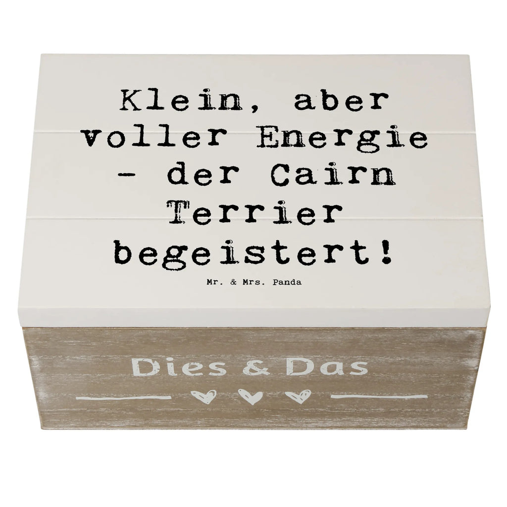 Holzkiste Spruch Cairn Terrier Geschenkbox, Erinnerungskiste, Dekokiste, Aufbewahrungsbox, Schatulle, Holzkiste, Erinnerungsbox, Schatzkiste, XXL, Kiste, Geschenkdose, Truhe, Hund, Hunderasse, Rassehund, Hundebesitzer, Geschenk, Tierfreund, Schenken, Welpe