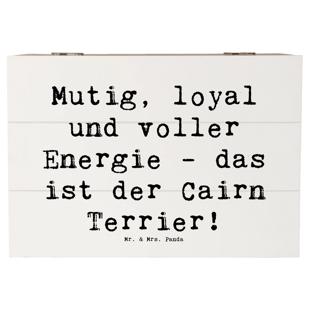 Holzkiste Spruch Mutiger Cairn Terrier Dekokiste, Holzkiste, XXL, Erinnerungskiste, Schatulle, Geschenkbox, Geschenkdose, Aufbewahrungsbox, Erinnerungsbox, Truhe, Kiste, Schatzkiste, Hund, Hunderasse, Rassehund, Hundebesitzer, Geschenk, Tierfreund, Schenken, Welpe