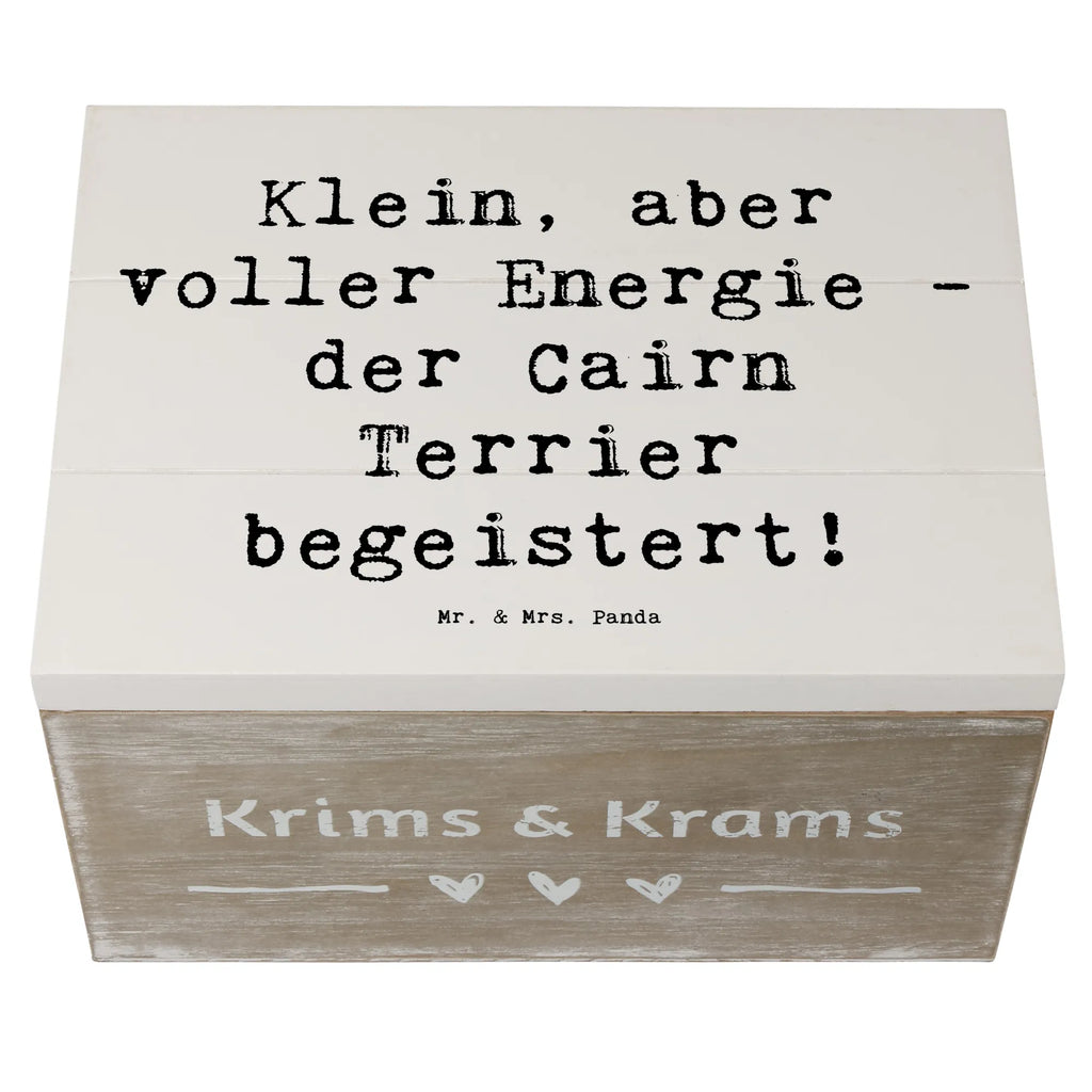 Holzkiste Spruch Cairn Terrier Geschenkbox, Erinnerungskiste, Dekokiste, Aufbewahrungsbox, Schatulle, Holzkiste, Erinnerungsbox, Schatzkiste, XXL, Kiste, Geschenkdose, Truhe, Hund, Hunderasse, Rassehund, Hundebesitzer, Geschenk, Tierfreund, Schenken, Welpe