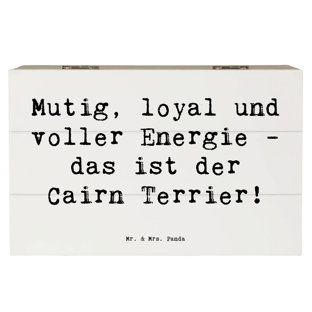 Holzkiste Spruch Mutiger Cairn Terrier Dekokiste, Holzkiste, XXL, Erinnerungskiste, Schatulle, Geschenkbox, Geschenkdose, Aufbewahrungsbox, Erinnerungsbox, Truhe, Kiste, Schatzkiste, Hund, Hunderasse, Rassehund, Hundebesitzer, Geschenk, Tierfreund, Schenken, Welpe