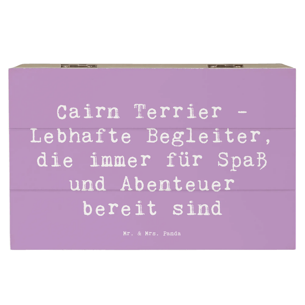 Holzkiste Spruch Cairn Terrier Begleiter Geschenkdose, Aufbewahrungsbox, Geschenkbox, Schatulle, Kiste, Erinnerungsbox, XXL, Dekokiste, Holzkiste, Schatzkiste, Truhe, Erinnerungskiste, Hund, Hunderasse, Rassehund, Hundebesitzer, Geschenk, Tierfreund, Schenken, Welpe