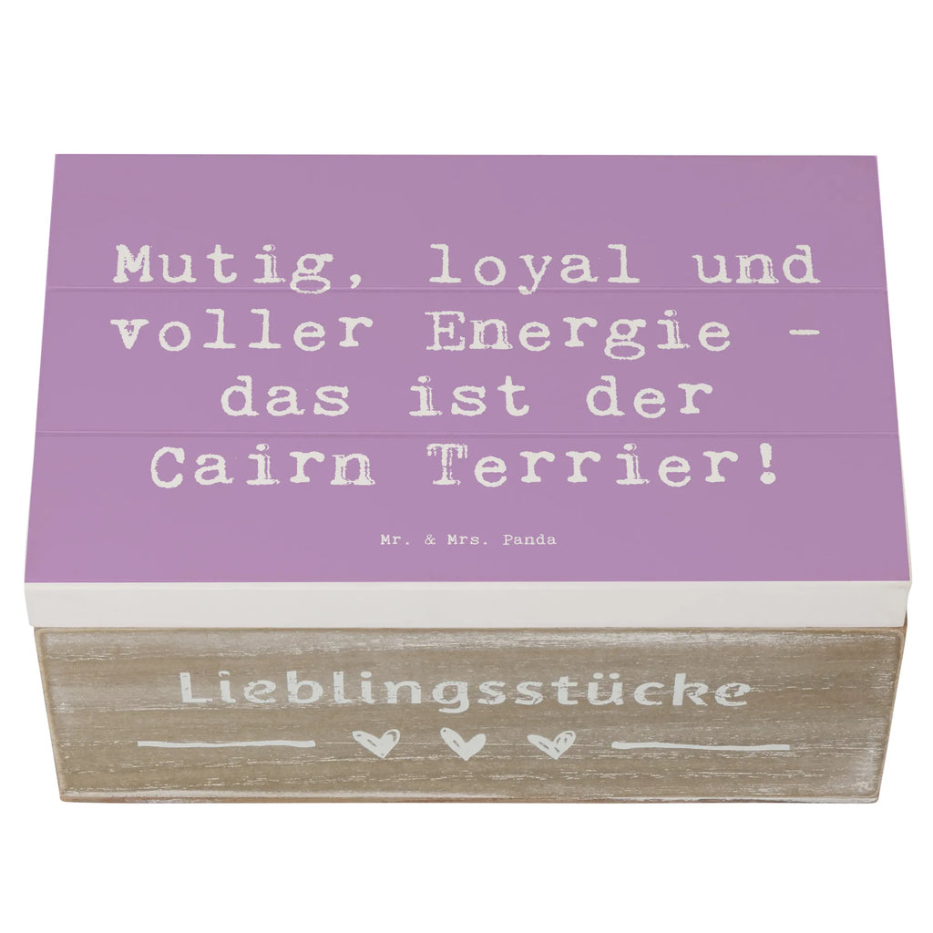 Holzkiste Spruch Mutiger Cairn Terrier Dekokiste, Holzkiste, XXL, Erinnerungskiste, Schatulle, Geschenkbox, Geschenkdose, Aufbewahrungsbox, Erinnerungsbox, Truhe, Kiste, Schatzkiste, Hund, Hunderasse, Rassehund, Hundebesitzer, Geschenk, Tierfreund, Schenken, Welpe