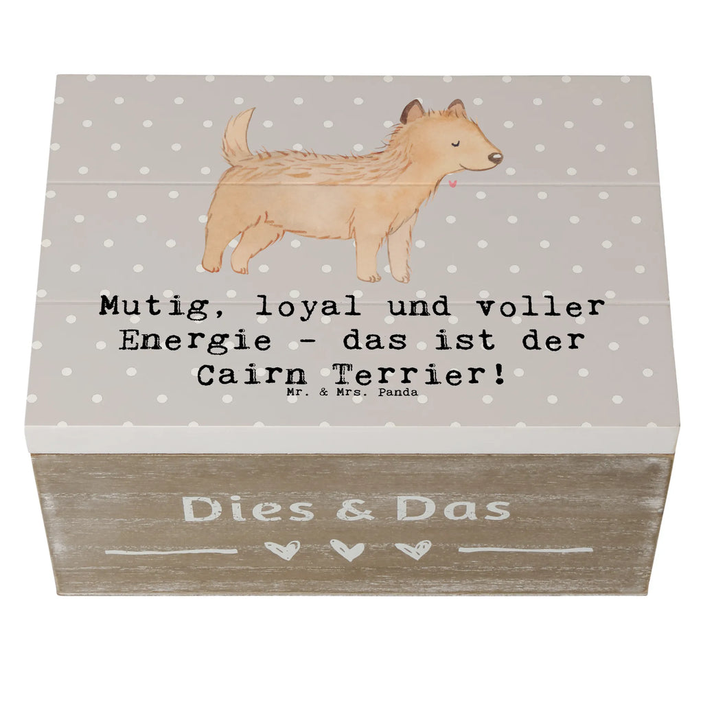 Holzkiste Mutiger Cairn Terrier Aufbewahrungsbox, Erinnerungsbox, Kiste, Truhe, Schatulle, XXL, Geschenkdose, Geschenkbox, Erinnerungskiste, Holzkiste, Schatzkiste, Dekokiste, Hund, Hunderasse, Rassehund, Hundebesitzer, Geschenk, Tierfreund, Schenken, Welpe