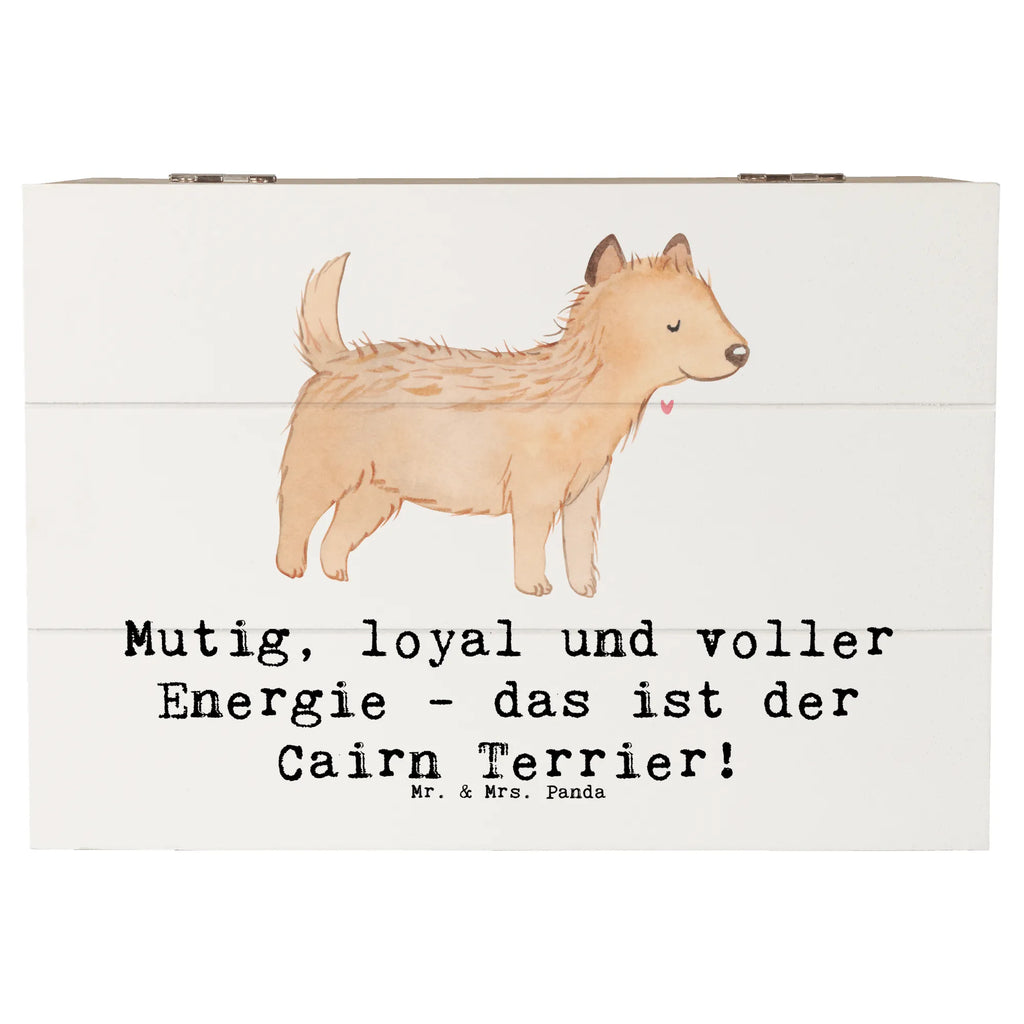 Holzkiste Mutiger Cairn Terrier Aufbewahrungsbox, Erinnerungsbox, Kiste, Truhe, Schatulle, XXL, Geschenkdose, Geschenkbox, Erinnerungskiste, Holzkiste, Schatzkiste, Dekokiste, Hund, Hunderasse, Rassehund, Hundebesitzer, Geschenk, Tierfreund, Schenken, Welpe