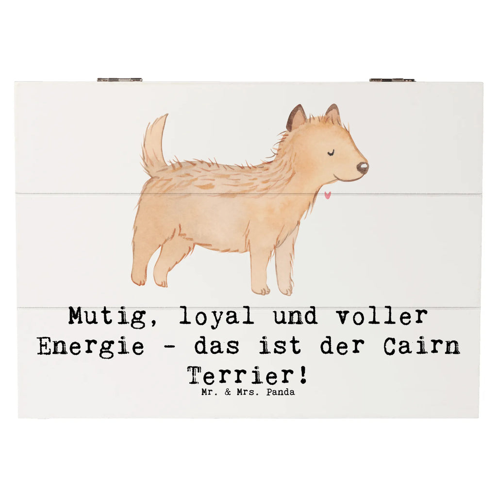 Holzkiste Mutiger Cairn Terrier Aufbewahrungsbox, Erinnerungsbox, Kiste, Truhe, Schatulle, XXL, Geschenkdose, Geschenkbox, Erinnerungskiste, Holzkiste, Schatzkiste, Dekokiste, Hund, Hunderasse, Rassehund, Hundebesitzer, Geschenk, Tierfreund, Schenken, Welpe