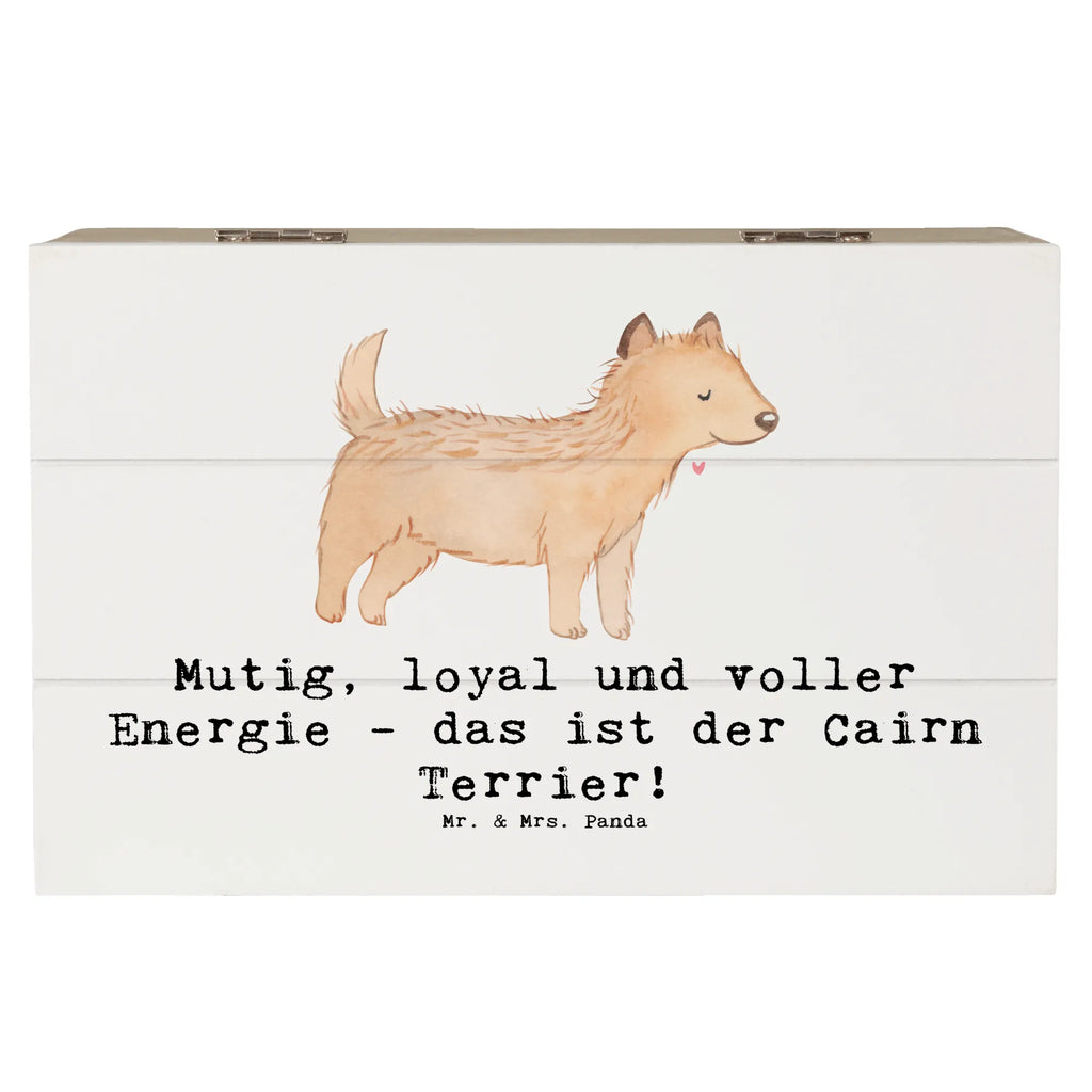 Holzkiste Mutiger Cairn Terrier Aufbewahrungsbox, Erinnerungsbox, Kiste, Truhe, Schatulle, XXL, Geschenkdose, Geschenkbox, Erinnerungskiste, Holzkiste, Schatzkiste, Dekokiste, Hund, Hunderasse, Rassehund, Hundebesitzer, Geschenk, Tierfreund, Schenken, Welpe
