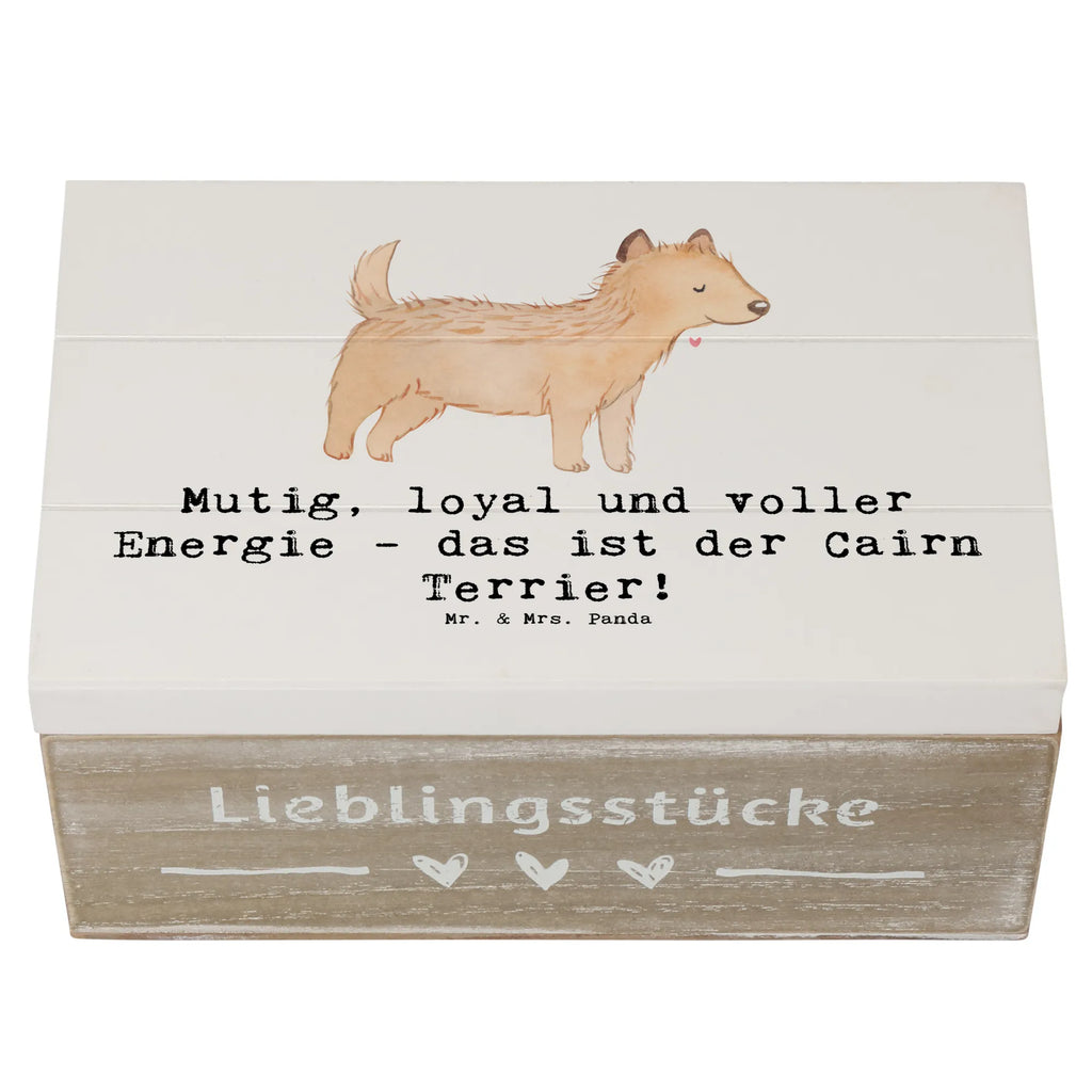 Holzkiste Mutiger Cairn Terrier Aufbewahrungsbox, Erinnerungsbox, Kiste, Truhe, Schatulle, XXL, Geschenkdose, Geschenkbox, Erinnerungskiste, Holzkiste, Schatzkiste, Dekokiste, Hund, Hunderasse, Rassehund, Hundebesitzer, Geschenk, Tierfreund, Schenken, Welpe