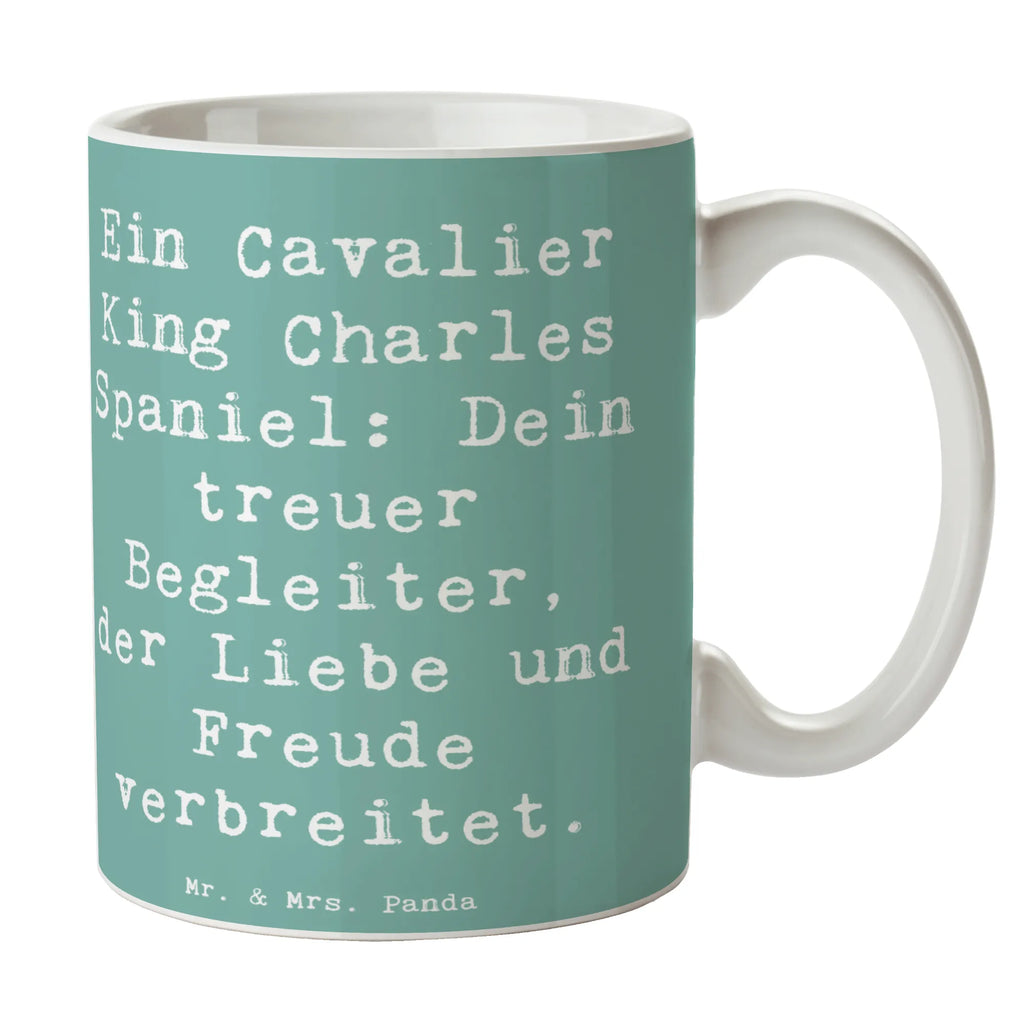 Mug Saying Ein Cavalier King Charles Spaniel: Dein treuer Begleiter, der Liebe und Freude verbreitet. Tasse mit Zitaten, Keramiktasse, Tasse, Geschenktasse, Teetasse, Porzellantasse, Kaffeetasse, Bürotasse, Tasse mit Motiven, Hund, Hunderasse, Rassehund, Hundebesitzer, Geschenk, Tierfreund, Schenken, Welpe