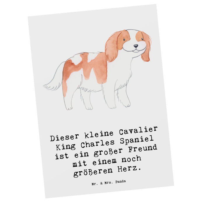 Postkarte Cavalier King Charles Spaniel