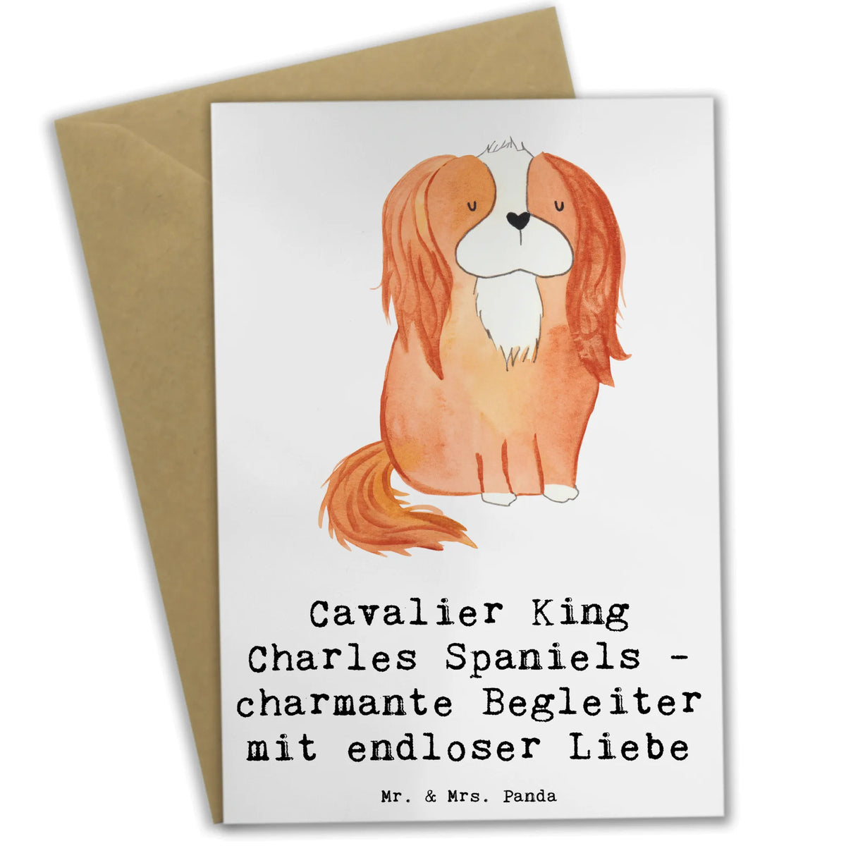 Grußkarte Cavalier King Charles Spaniel Begleiter weihnachtskarten, babykarte, firmungskarte, abiturkarte, neujahrskarte, glückwunschkarten, Beileidskarte, osterkarte, spruchkarte, valentinstagskarte, Grußkarte, einladungskarten, osterkarten, kommunionskarte, genesungskarte, jubiläumskarte, Klappkarte, Grußkarten, Glückwunschkarte, Motivkarte, hochzeitskarten, dankeskarten, vatertagskarte, Geschenk, Schenken, Hund, Hunderasse, Rassehund, Hundebesitzer, Tierfreund, Welpe