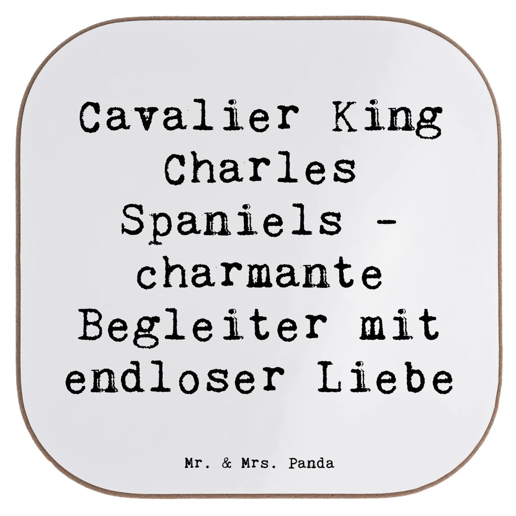 Square coaster Saying Cavalier King Charles Spaniels - charmante Begleiter mit endloser Liebe Untersetzer Design, Bierdeckel, Glasuntersetzer, Untersetzer aus Holz, Korkuntersetzer, Untersetzer Gläser, Untersetzer Holz, Getränkeuntersetzer, Untersetzer, Tassen Untersetzer, Holzuntersetzer, Untersetzer für Gläser, Hund, Hunderasse, Rassehund, Hundebesitzer, Geschenk, Tierfreund, Schenken, Welpe