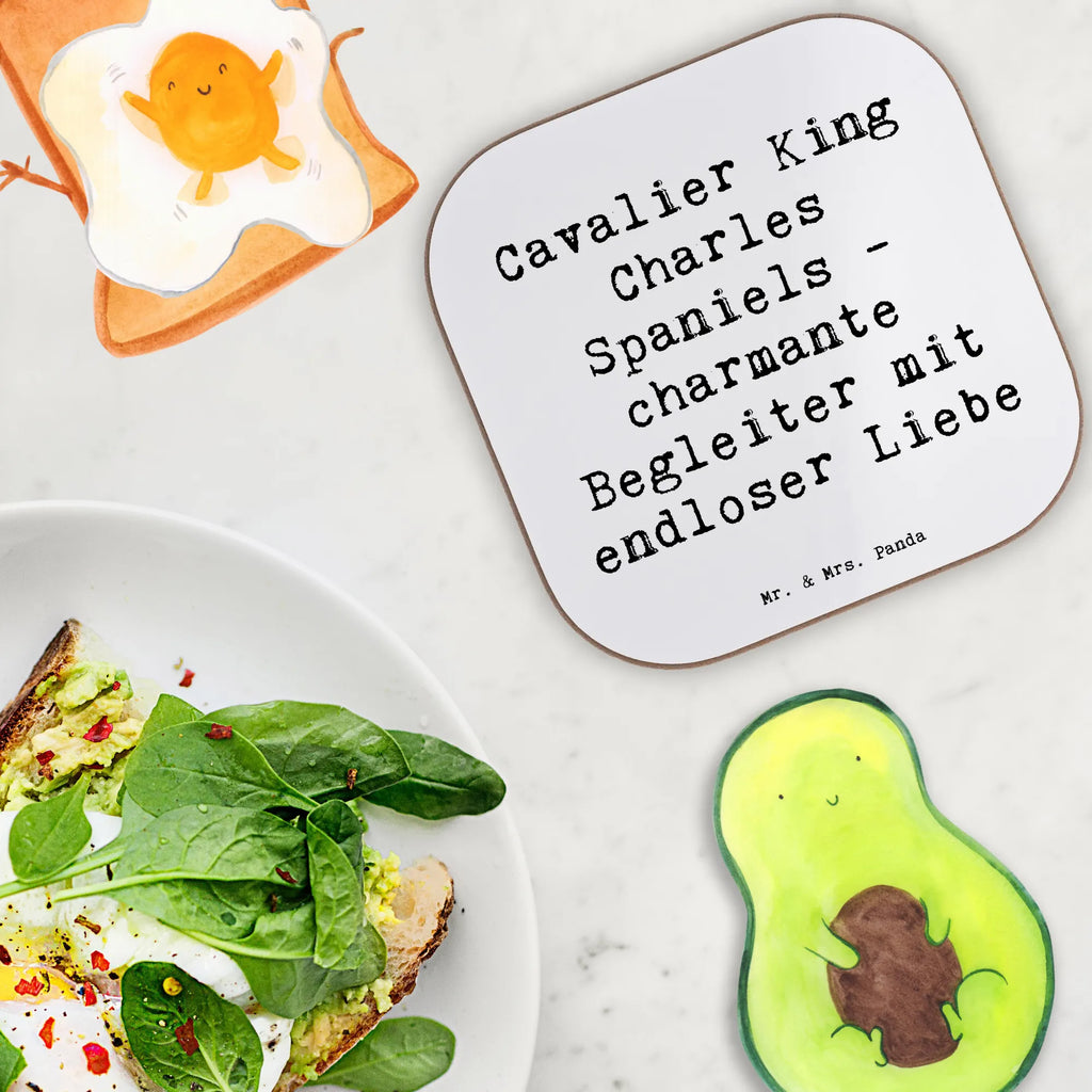 Square coaster Saying Cavalier King Charles Spaniels - charmante Begleiter mit endloser Liebe Untersetzer Design, Bierdeckel, Glasuntersetzer, Untersetzer aus Holz, Korkuntersetzer, Untersetzer Gläser, Untersetzer Holz, Getränkeuntersetzer, Untersetzer, Tassen Untersetzer, Holzuntersetzer, Untersetzer für Gläser, Hund, Hunderasse, Rassehund, Hundebesitzer, Geschenk, Tierfreund, Schenken, Welpe