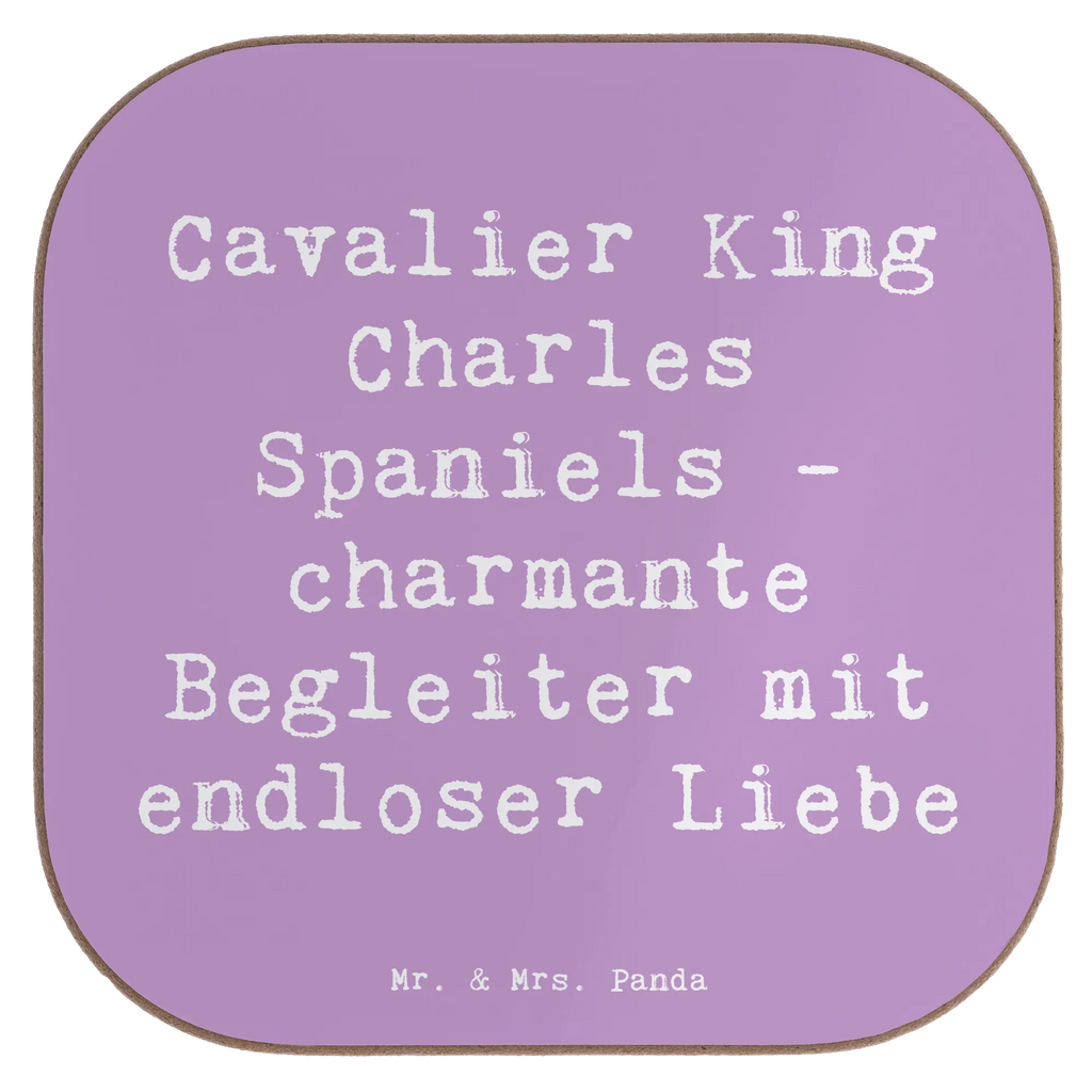 Square coaster Saying Cavalier King Charles Spaniels - charmante Begleiter mit endloser Liebe Untersetzer Design, Bierdeckel, Glasuntersetzer, Untersetzer aus Holz, Korkuntersetzer, Untersetzer Gläser, Untersetzer Holz, Getränkeuntersetzer, Untersetzer, Tassen Untersetzer, Holzuntersetzer, Untersetzer für Gläser, Hund, Hunderasse, Rassehund, Hundebesitzer, Geschenk, Tierfreund, Schenken, Welpe