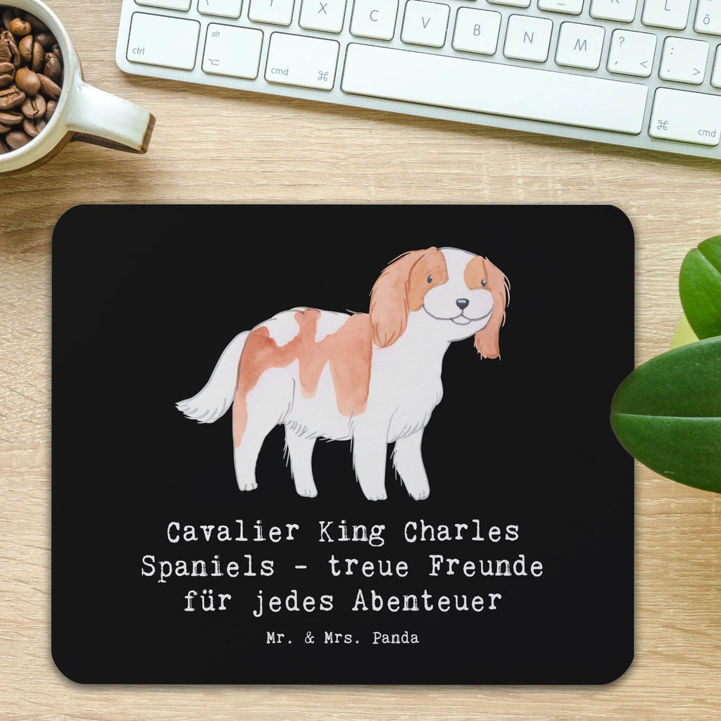 Mouse mat Cavalier King Charles Spaniels - treue Freunde für jedes Abenteuer Designer Mauspad, Mausunterlage, Mousepad, Mauspad Büro, Mauspad, Arbeitszimmer, Büroausstattung, PC Zubehör, Computer zubehör, Einzigartiges Mauspad, Hund, Hunderasse, Rassehund, Hundebesitzer, Geschenk, Tierfreund, Schenken, Welpe