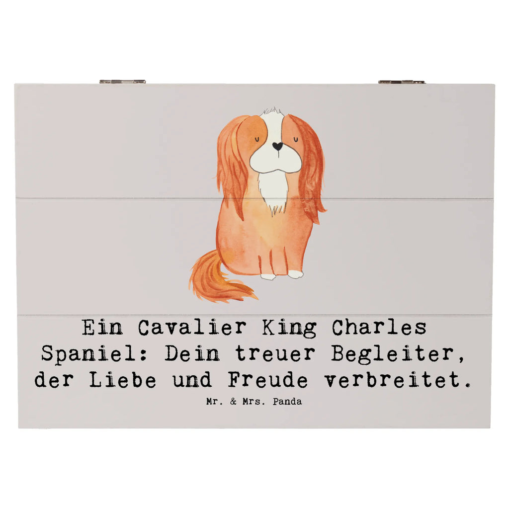 Holzkiste Cavalier King Charles Spaniel Erinnerungskiste, Geschenkdose, Aufbewahrungsbox, Holzkiste, XXL, Kiste, Schatulle, Truhe, Geschenkbox, Erinnerungsbox, Dekokiste, Schatzkiste, Hund, Hunderasse, Rassehund, Hundebesitzer, Geschenk, Tierfreund, Schenken, Welpe