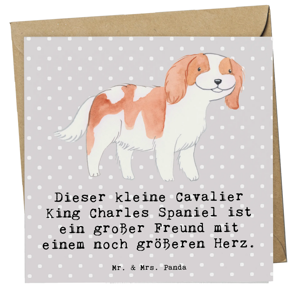 Deluxe Karte Cavalier King Charles Spaniel Hochwertige Klappkarte, Geburtstagskarte, Hochwertige Grußkarte, Glückwunschkarte, Einladungskarte, Karte, Grußkarte, Klappkarte, Hochzeitskarte, Hund, Hunderasse, Rassehund, Hundebesitzer, Geschenk, Tierfreund, Schenken, Welpe