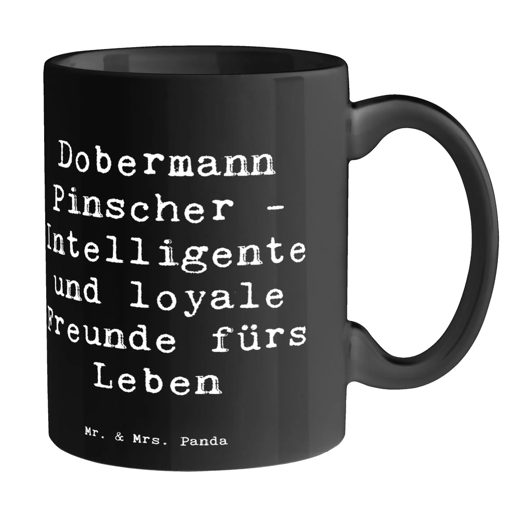 Tasse Spruch Dobermann Pinscher Freund Bürotasse, Porzellantasse, Keramiktasse, Tasse mit Motiven, Tasse, Geschenktasse, Kaffeetasse, Tasse mit Zitaten, Teetasse, Hund, Hunderasse, Rassehund, Hundebesitzer, Geschenk, Tierfreund, Schenken, Welpe