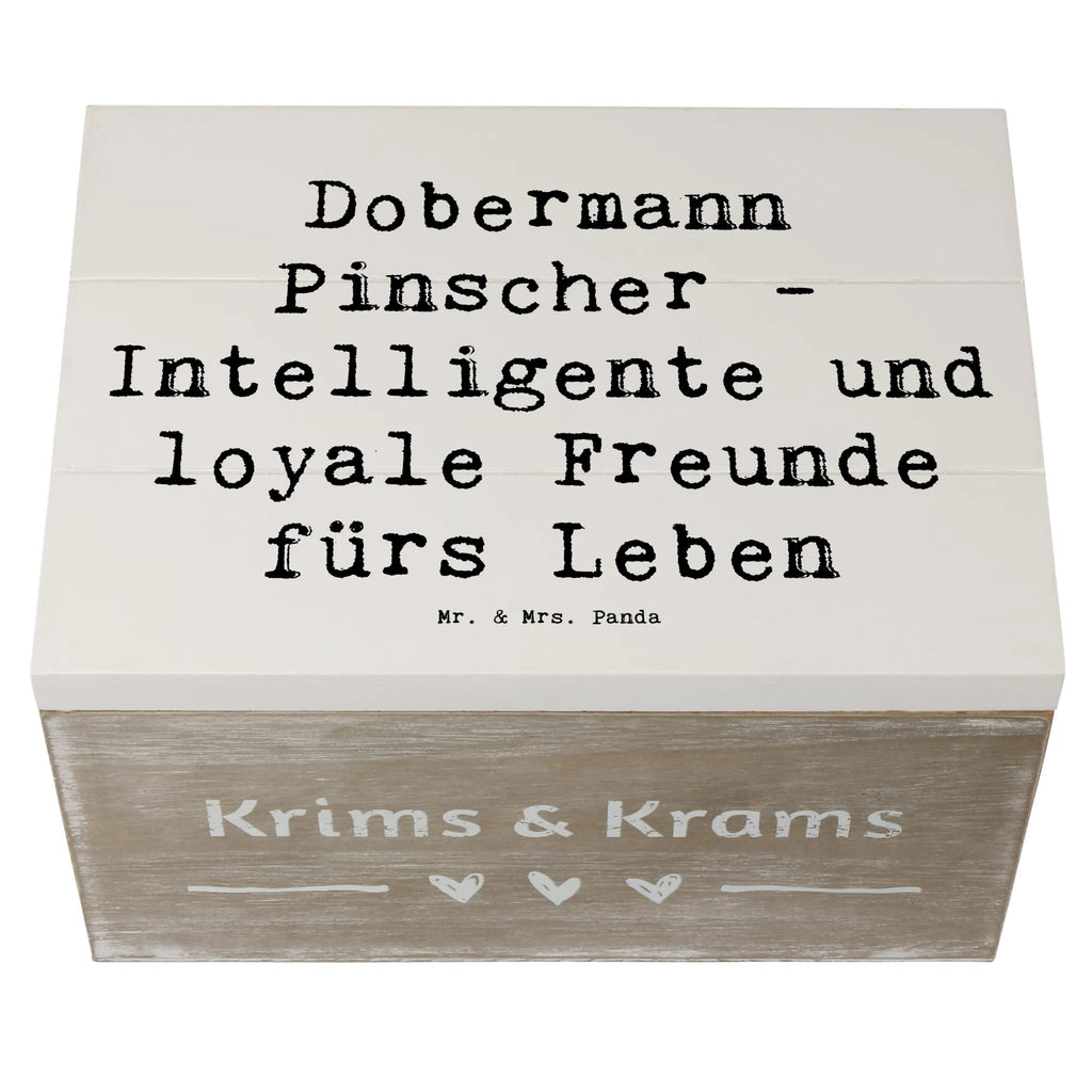 Holzkiste Spruch Dobermann Pinscher Freund Schatulle, Kiste, Geschenkbox, XXL, Holzkiste, Erinnerungskiste, Schatzkiste, Aufbewahrungsbox, Erinnerungsbox, Truhe, Geschenkdose, Dekokiste, Hund, Hunderasse, Rassehund, Hundebesitzer, Geschenk, Tierfreund, Schenken, Welpe